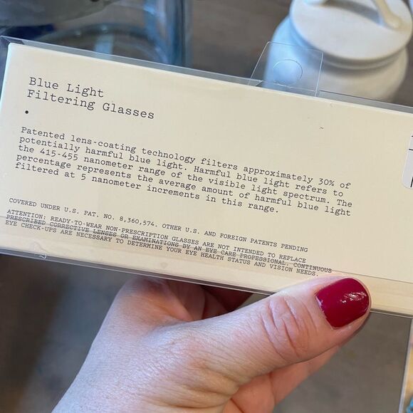 New in Box blue light blocking glasses - Picture 3 of 6